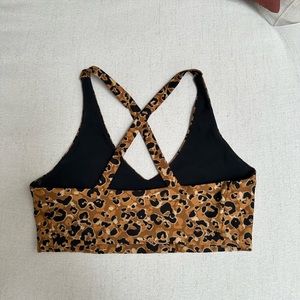 Carbon38 Sports Bra leopard M
